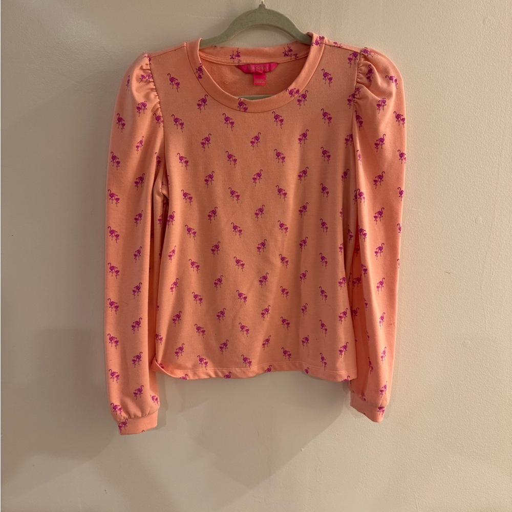 Lilly Pulitzer Peach and Pink Floral Top